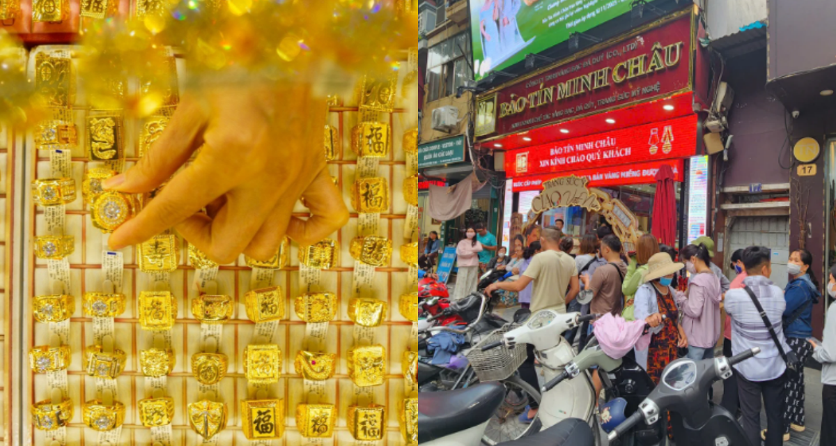 Gi&aacute; v&agrave;ng h&ocirc;m nay 4/9 chốt phi&ecirc;n: V&agrave;ng trong nước đảo tăng gấp phi&ecirc;n chiều, 1 nơi đi ngược thị trường
