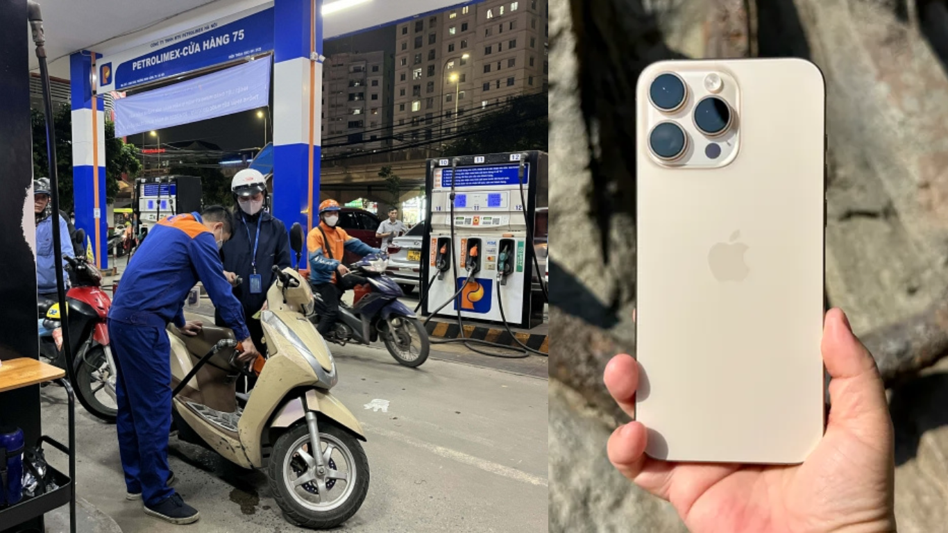 Gi&aacute; xăng dầu h&ocirc;m nay tối 4/9: Xăng tăng mạnh, dầu giảm c&ograve;n 17.641 đồng, iPhone 16 Pro Max giảm s&acirc;u