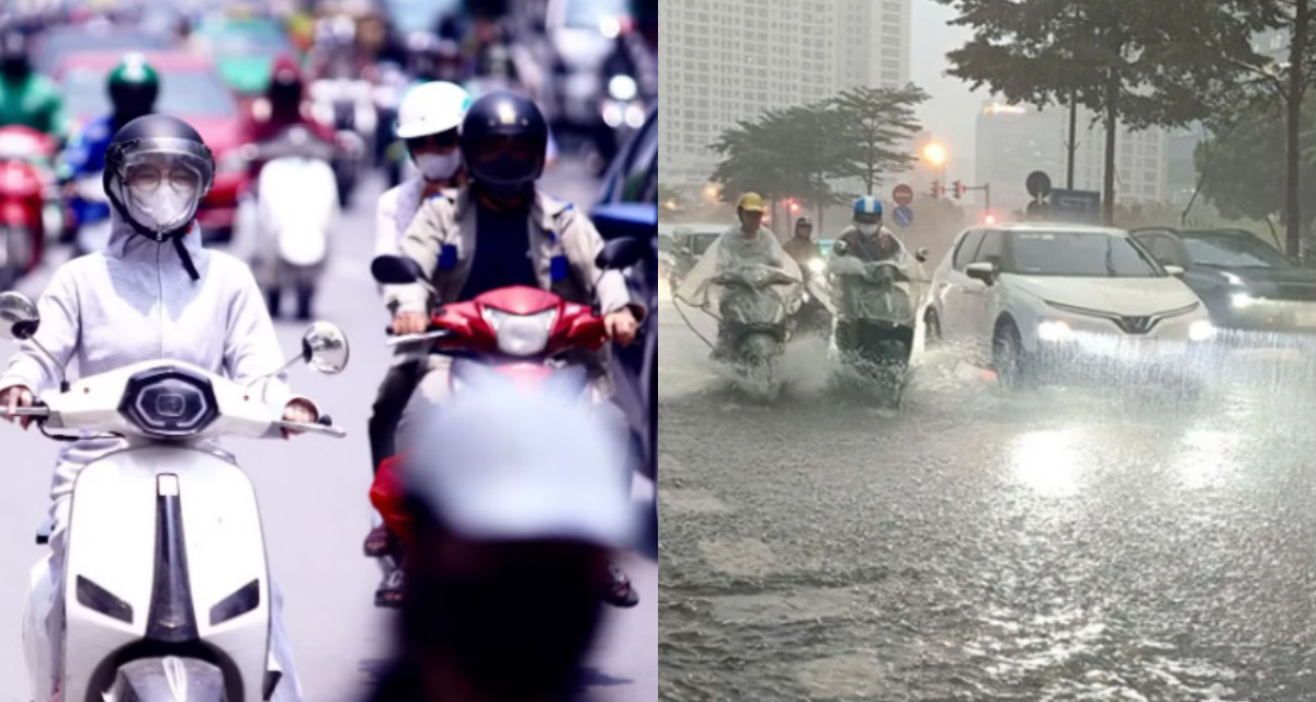 Thời tiết h&ocirc;m nay 4/9: H&agrave; Nội nắng n&oacute;ng gay gắt, TPHCM cảnh b&aacute;o mưa to v&agrave; d&ocirc;ng mạnh