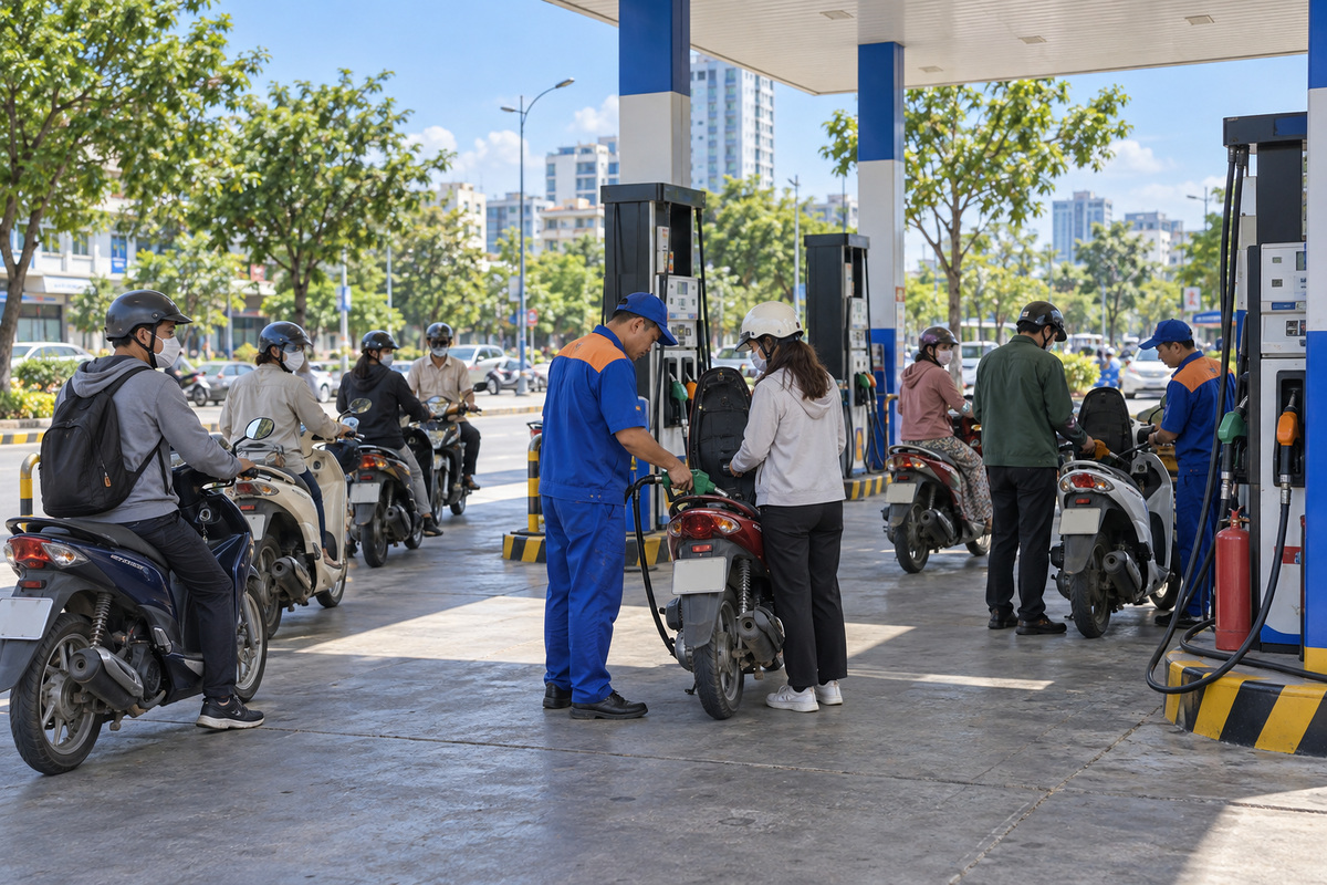Cập nhật gi&aacute; xăng dầu h&ocirc;m nay 5/9 (trưa 5/9) mới nhất: Gi&aacute; xăng tăng mạnh, dầu diesel đồng loạt giảm