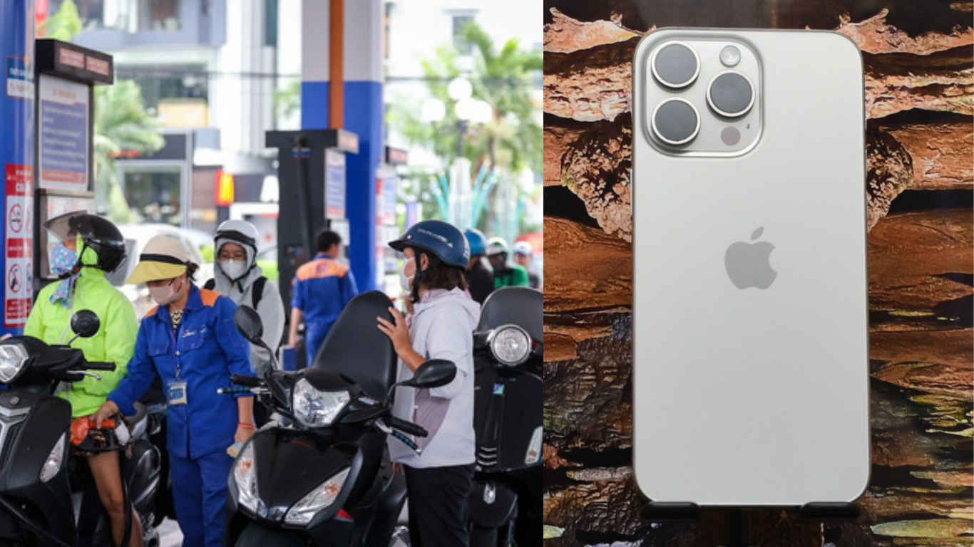 Gi&aacute; xăng dầu h&ocirc;m nay 6/9 chỉ từ 17.641 đồng, E10 hơn 23.000 đồng, iPhone 15 Pro Max rẻ chưa từng c&oacute;