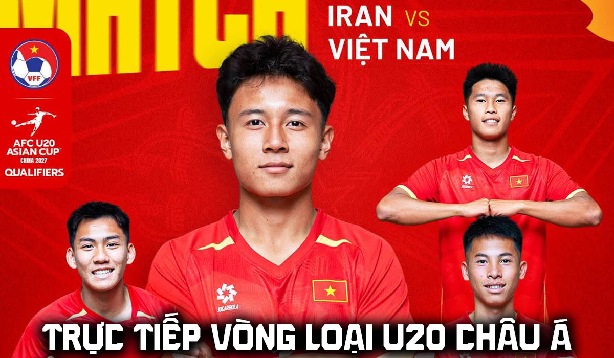 VTV6 VTV3 trực tiếp b&oacute;ng đ&aacute; U20 Việt Nam vs U20 Iran h&ocirc;m nay 6/9 - Link xem trực tiếp VL U20 ch&acirc;u &Aacute; 2027