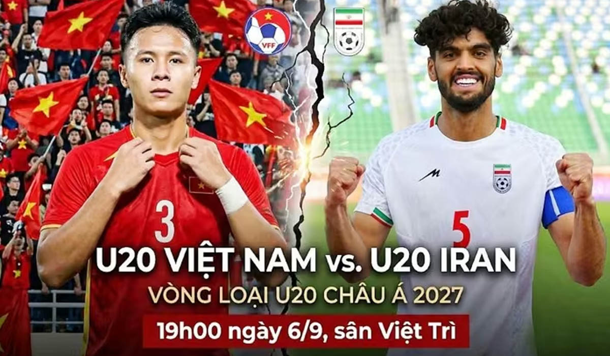 Dự đo&aacute;n tỷ số U20 Việt Nam vs U20 Iran 19h ng&agrave;y 6/9 - Nhận định b&oacute;ng đ&aacute; VL U20 ch&acirc;u &Aacute; 2027 h&ocirc;m nay