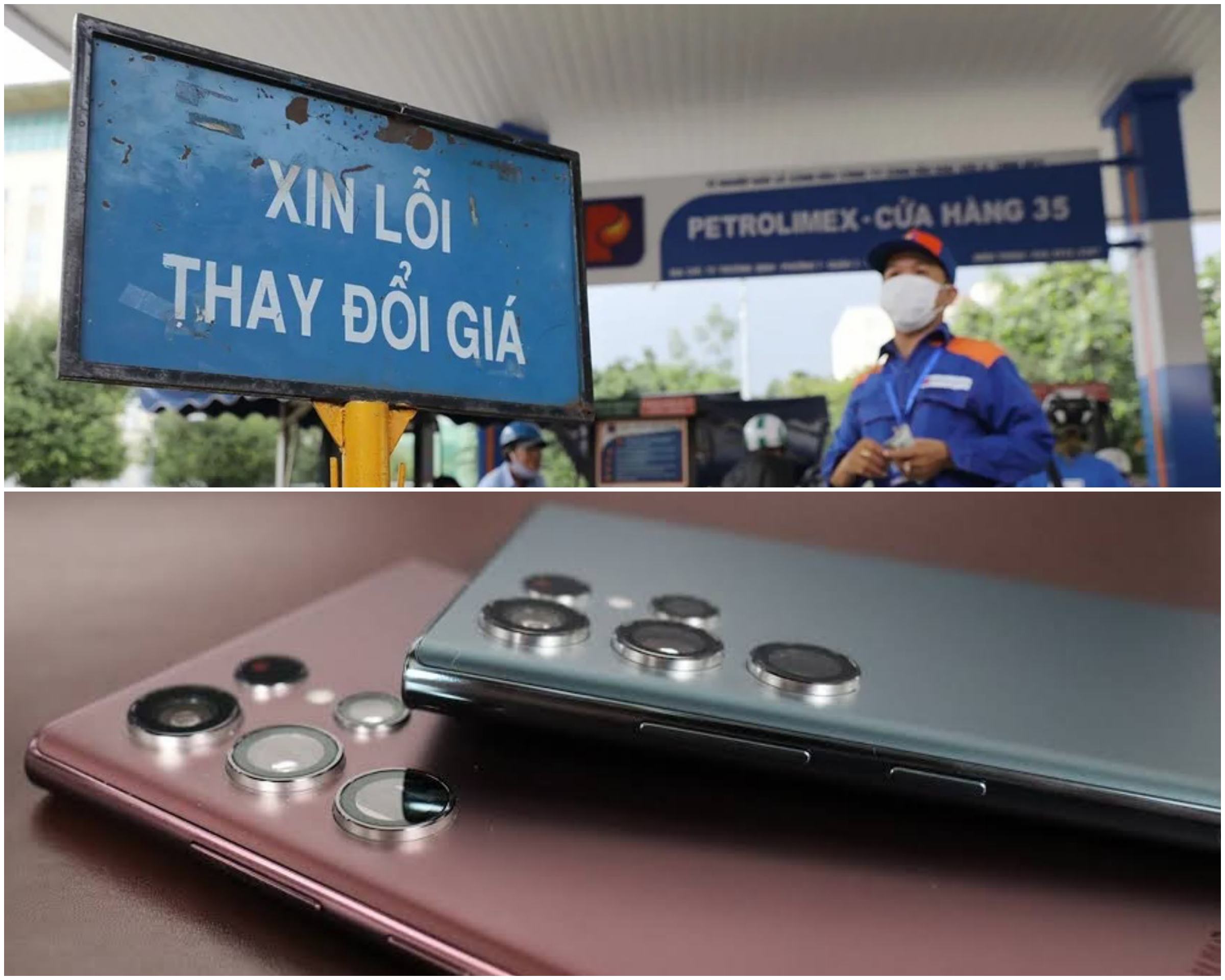 Gi&aacute; xăng dầu tối 7/9: E5 từ 22.000 đồng/l&iacute;t, dầu giảm s&acirc;u 17.000 đồng so với đỉnh, Galaxy S22 Ultra cũ rẻ b&egrave;o 