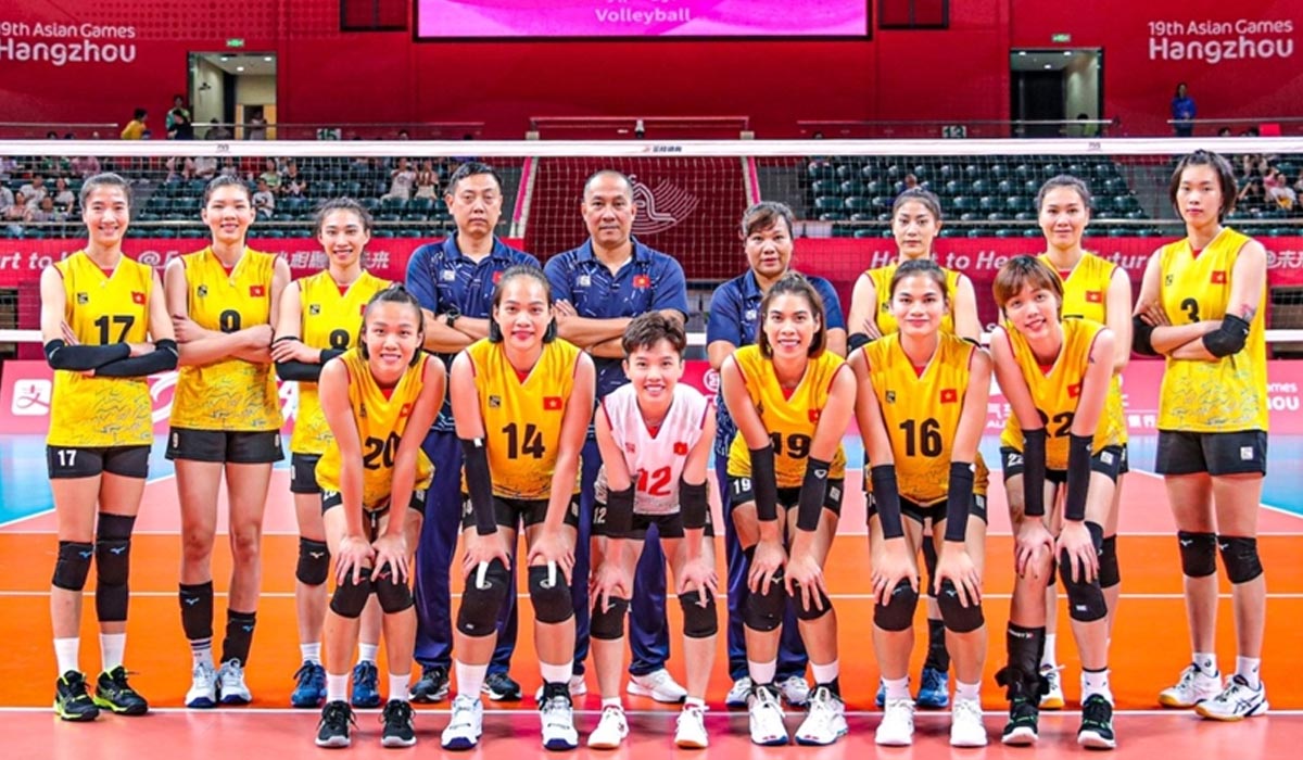 Lịch thi đấu b&oacute;ng chuyền h&ocirc;m nay 7/9 - Lịch ph&aacute;t s&oacute;ng tuyển b&oacute;ng chuyền nữ Việt Nam tại ASIAD 2026