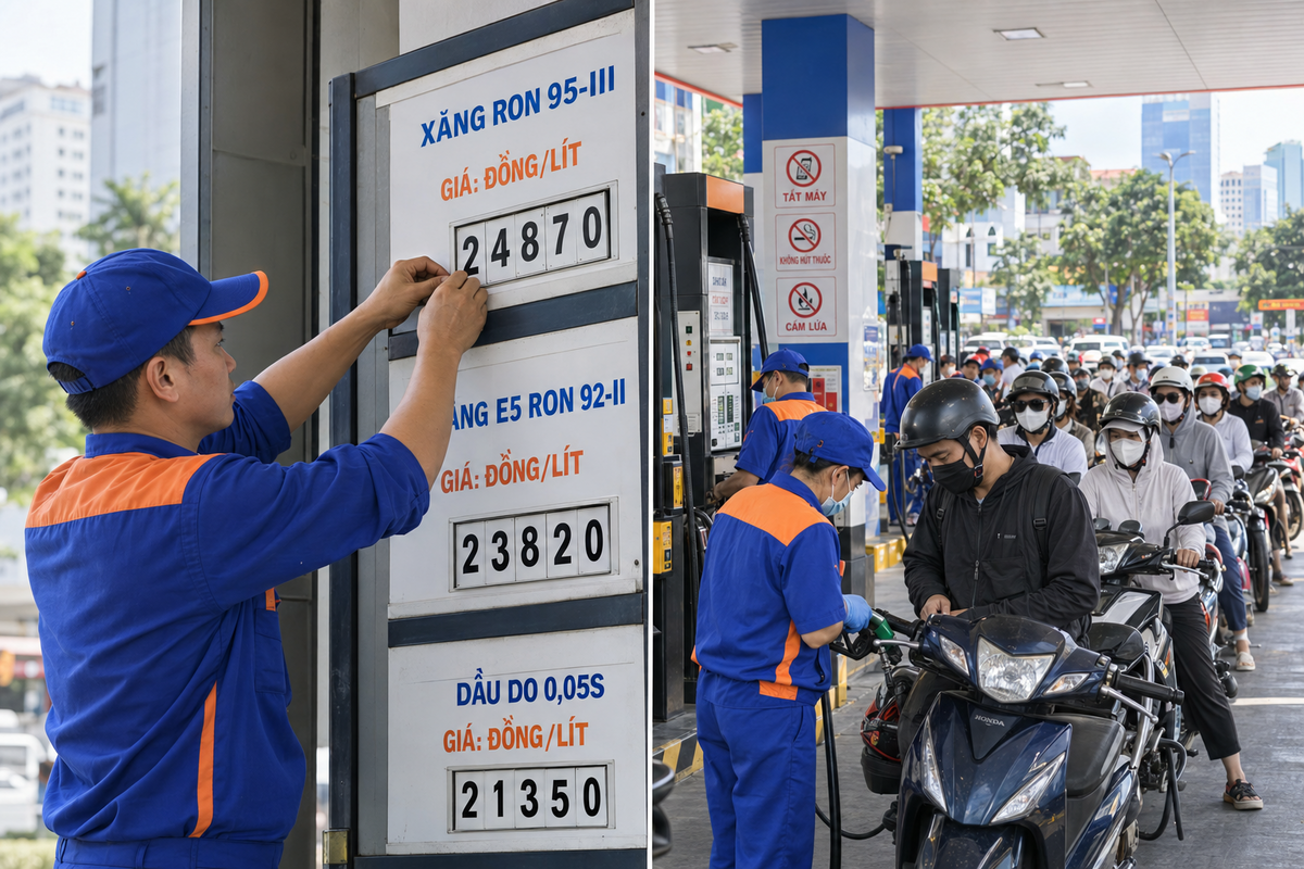Cập nhật gi&aacute; xăng dầu h&ocirc;m nay 8/9: Dầu chạm mức cao nhất gần 2 th&aacute;ng qua? Thứ 5 xăng E5, E10 lại tăng tiếp?