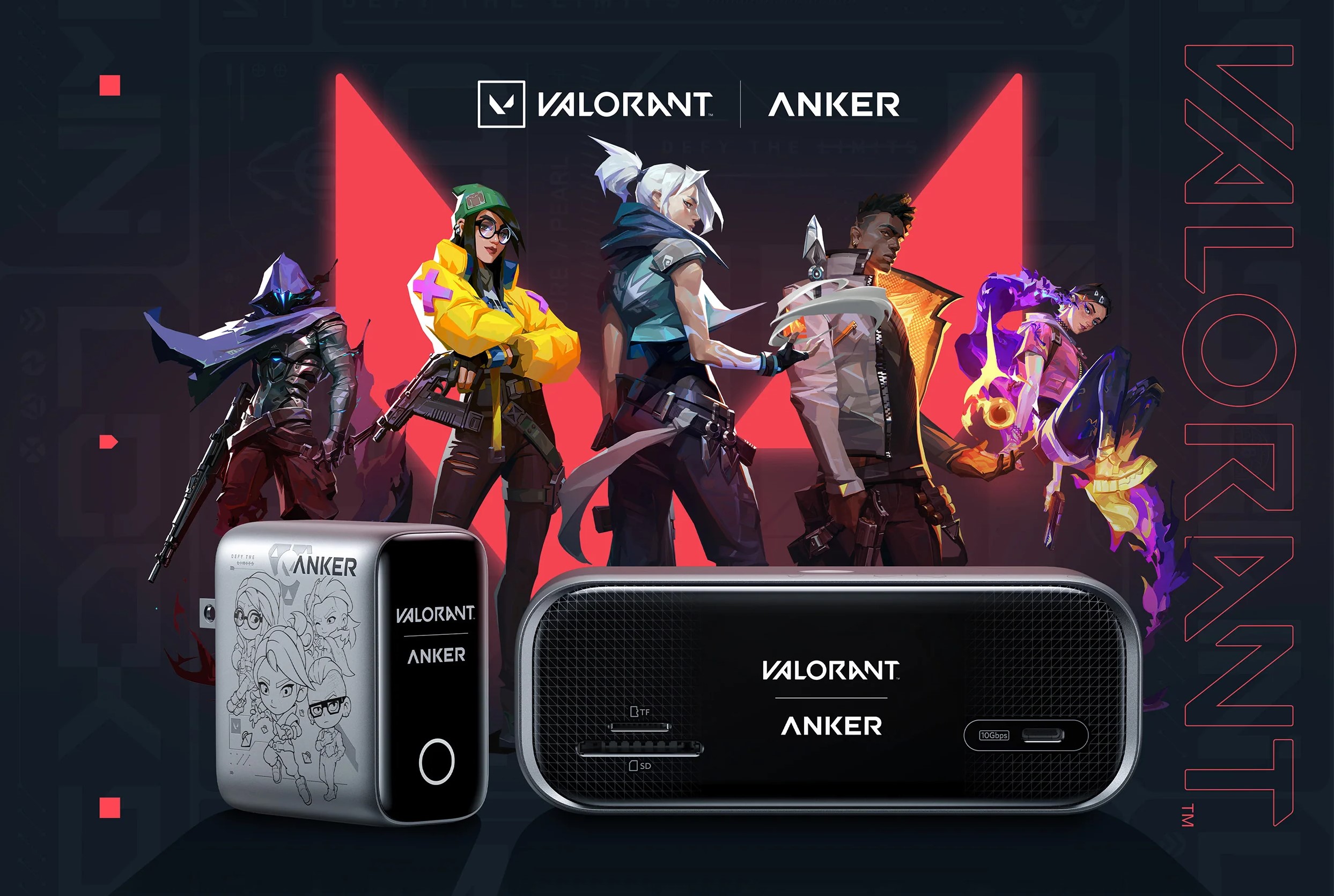 Anker ra mắt hub USB-C để b&agrave;n v&agrave; sạc laptop phi&ecirc;n bản Valorant
