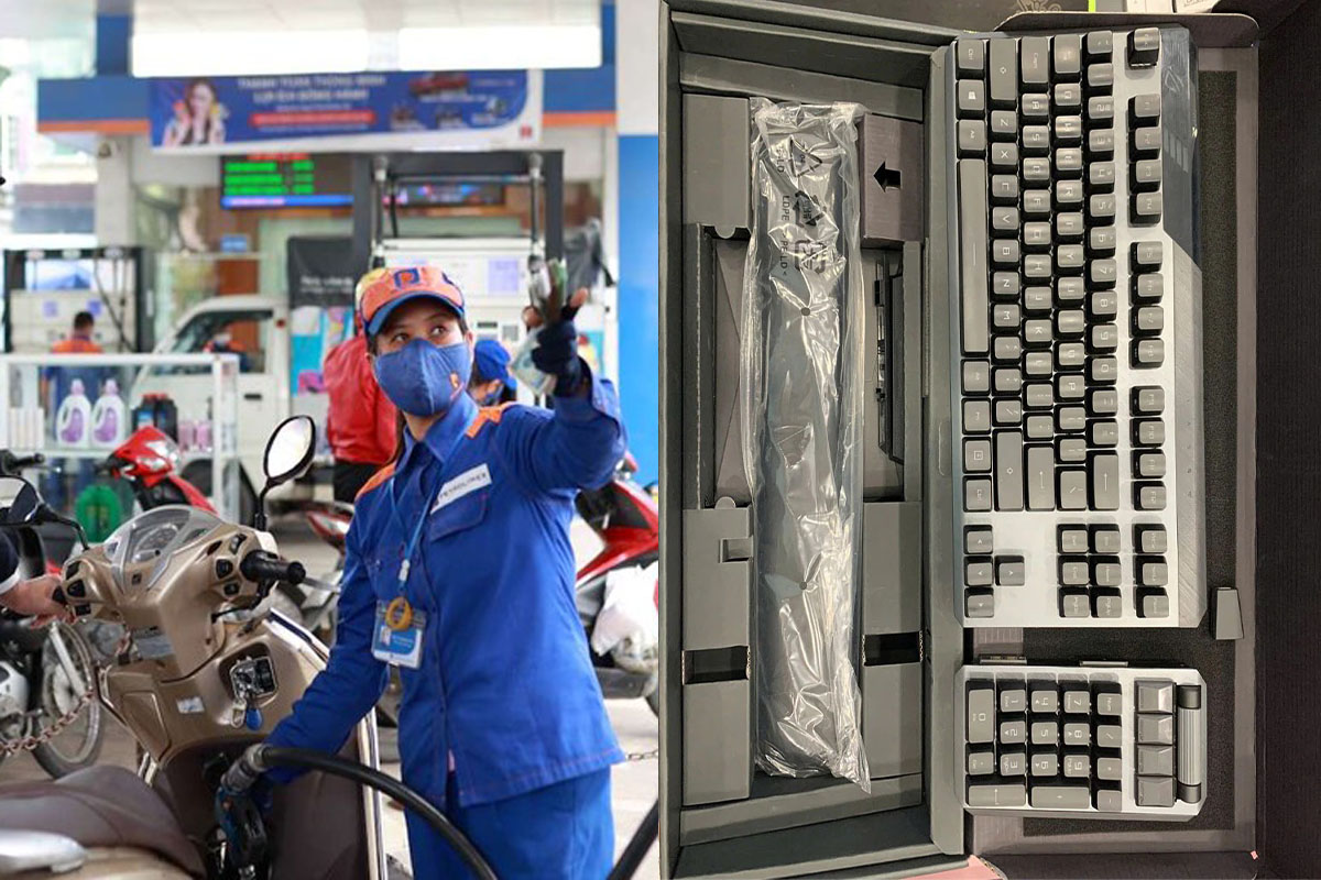 Gi&aacute; xăng dầu tối 8/9: Xăng E10 vượt mốc 23.000 đồng/l&iacute;t, b&agrave;n ph&iacute;m gaming Asus cũ gi&aacute; giảm sốc gần 4 triệu đồng