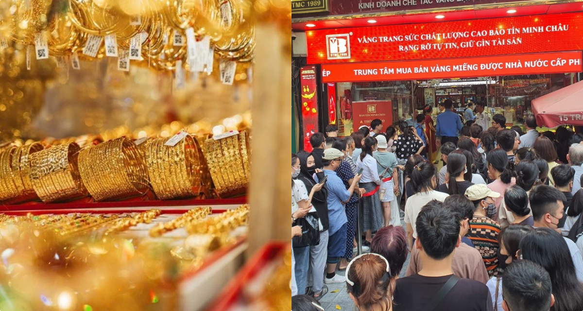 Cập nhật gi&aacute; v&agrave;ng h&ocirc;m nay tối 8/9: V&agrave;ng trong nước tăng gi&aacute; từng giờ, thận trọng ch&ecirc;nh lệch mua b&aacute;n