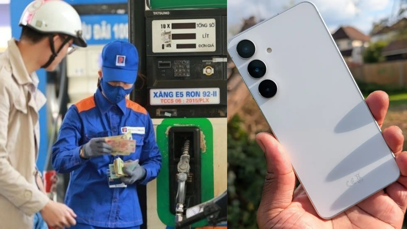 Gi&aacute; xăng dầu h&ocirc;m nay 9/9: Xăng tăng từ 672-723 đồng, dầu Diesel gần 28.000 đồng, Samsung S25 FE rẻ b&egrave;o