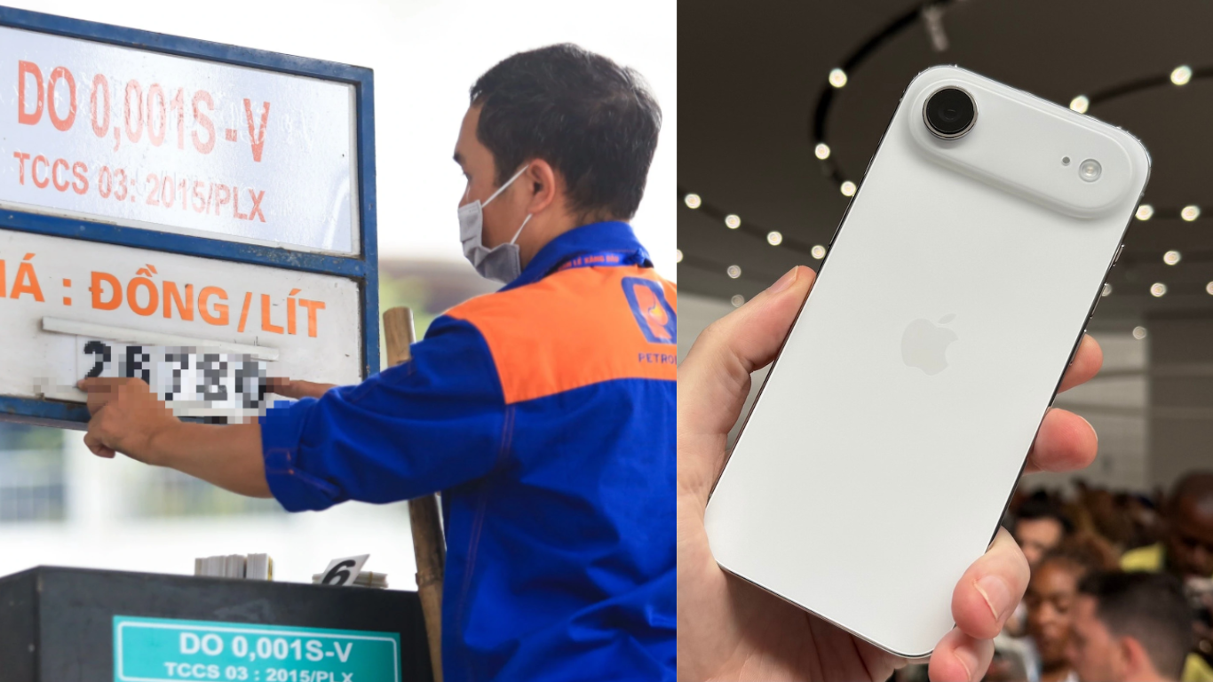 Gi&aacute; xăng dầu h&ocirc;m nay trưa 9/9: Thế giới tiếp đ&agrave; tăng, E10, E5 dự b&aacute;o tăng mạnh, gi&aacute; iPhone Air tiếp tục giảm