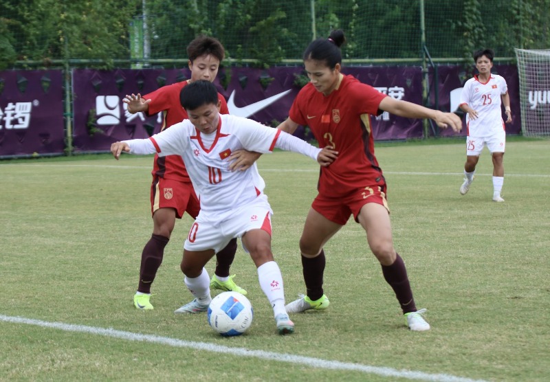 Kết quả b&oacute;ng đ&aacute; ĐT Việt Nam vs ĐT Trung Quốc h&ocirc;m nay 9/9 - Giao hữu: Ch&ecirc;nh lệch đẳng cấp