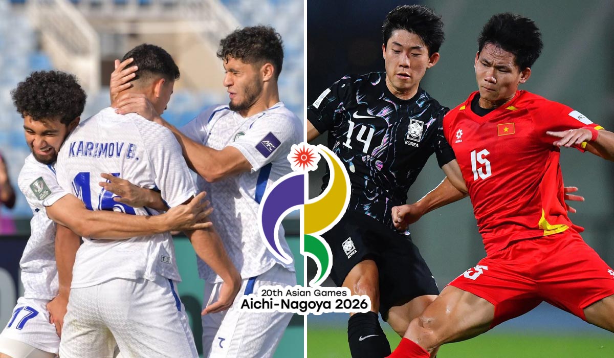 Lịch thi đấu b&oacute;ng đ&aacute; nam ASIAD 2026: Tuyển U23 Việt Nam đại chiến Uzbekistan khi n&agrave;o?
