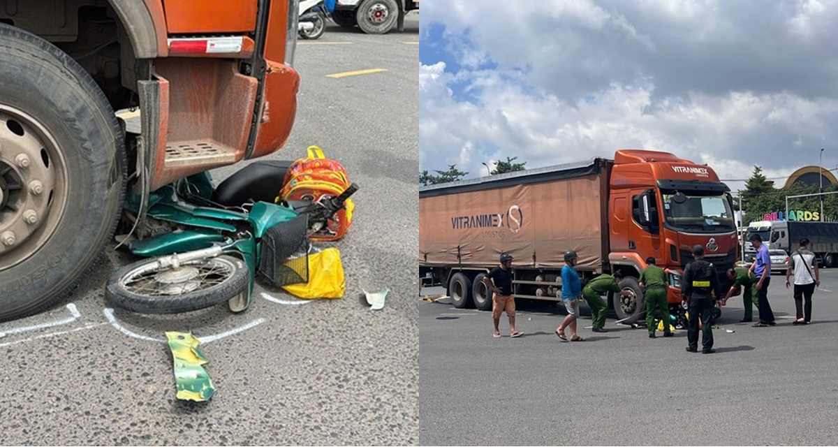T&igrave;nh h&igrave;nh b&eacute; 2 tuổi sống s&oacute;t trong vụ xe m&aacute;y chở 4 người bị cuốn v&agrave;o gầm xe tải, Thủ tướng y&ecirc;u cầu điều tra