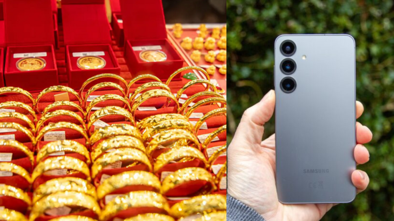 Gi&aacute; v&agrave;ng h&ocirc;m nay chiều 10/9 diễn biến lạ, Mi Hồng ch&ecirc;nh lệch mua b&aacute;n chỉ 1,5 triệu, Samsung S25 Plus hạ nhiệt