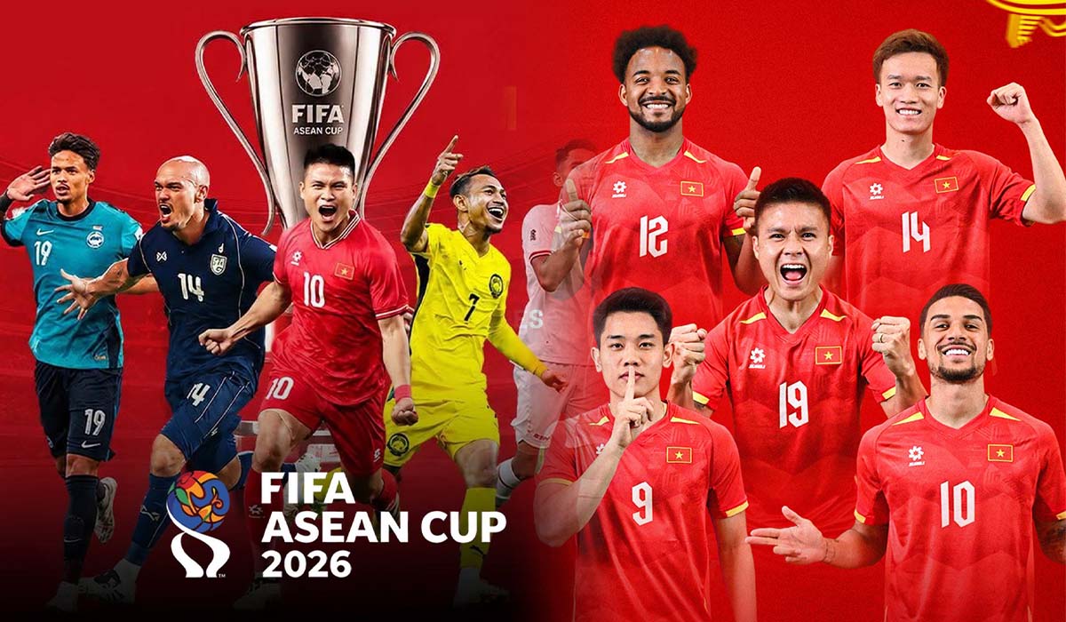 Lịch thi đấu b&oacute;ng đ&aacute; FIFA ASEAN Cup 2026 mới nhất: Tuyển Việt Nam đấu Philippines khi n&agrave;o?