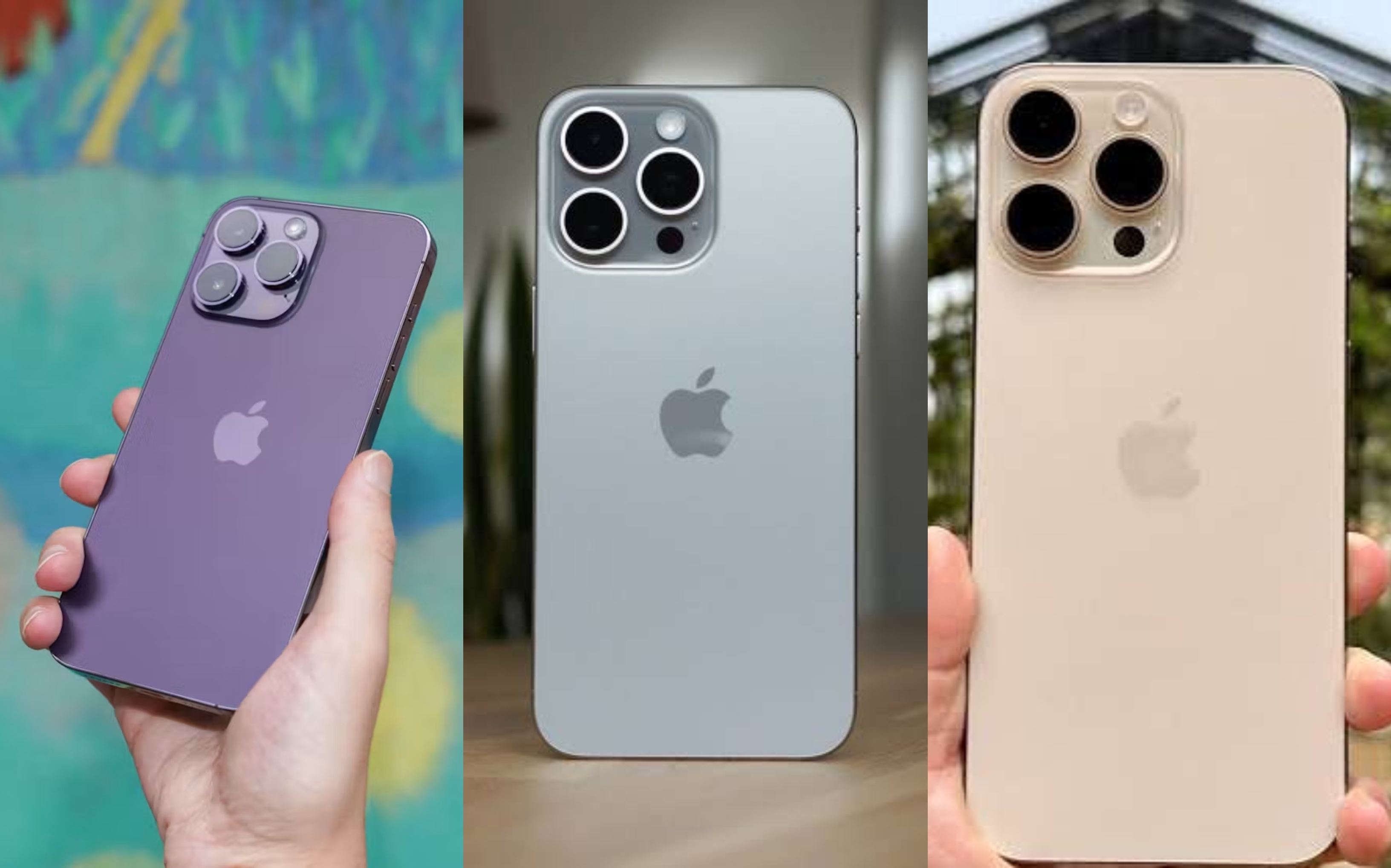 Top 3 iPhone Pro Max cũ nhưng vẫn ngon gọi t&ecirc;n iPhone 14 Pro Max, iPhone 15 Pro Max, iPhone 16 Pro Max