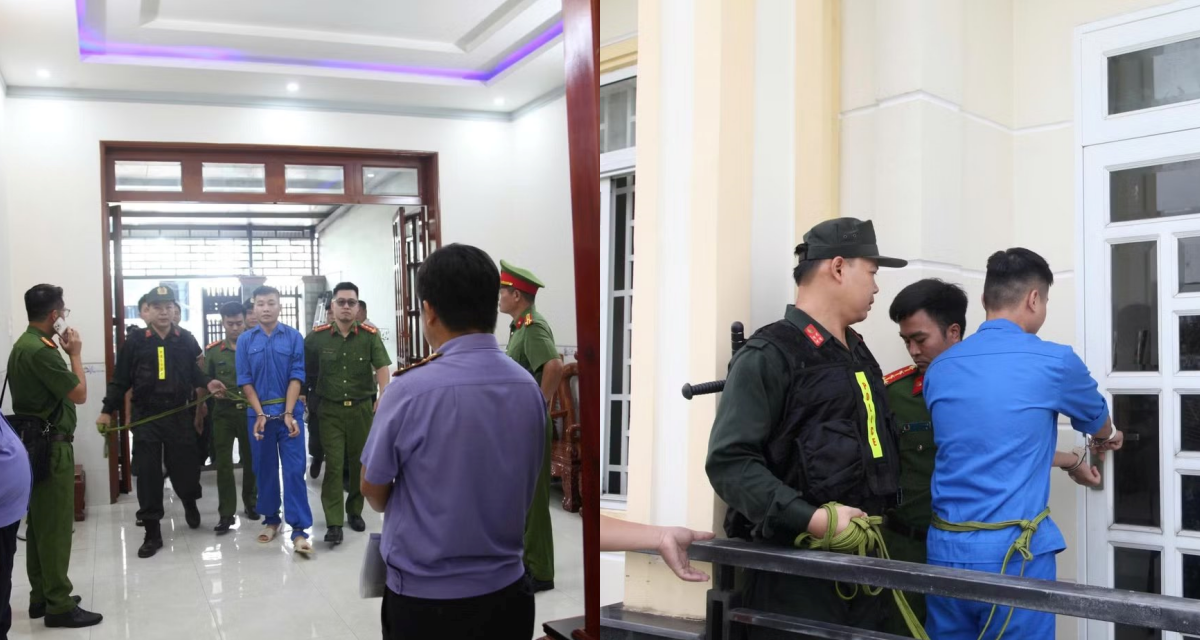 Nguyễn Đức Anh vẫn b&igrave;nh tĩnh l&agrave;m 1 việc sau khi thảm s&aacute;t 3 mẹ con trong ph&ograve;ng ngủ ở Đồng Nai