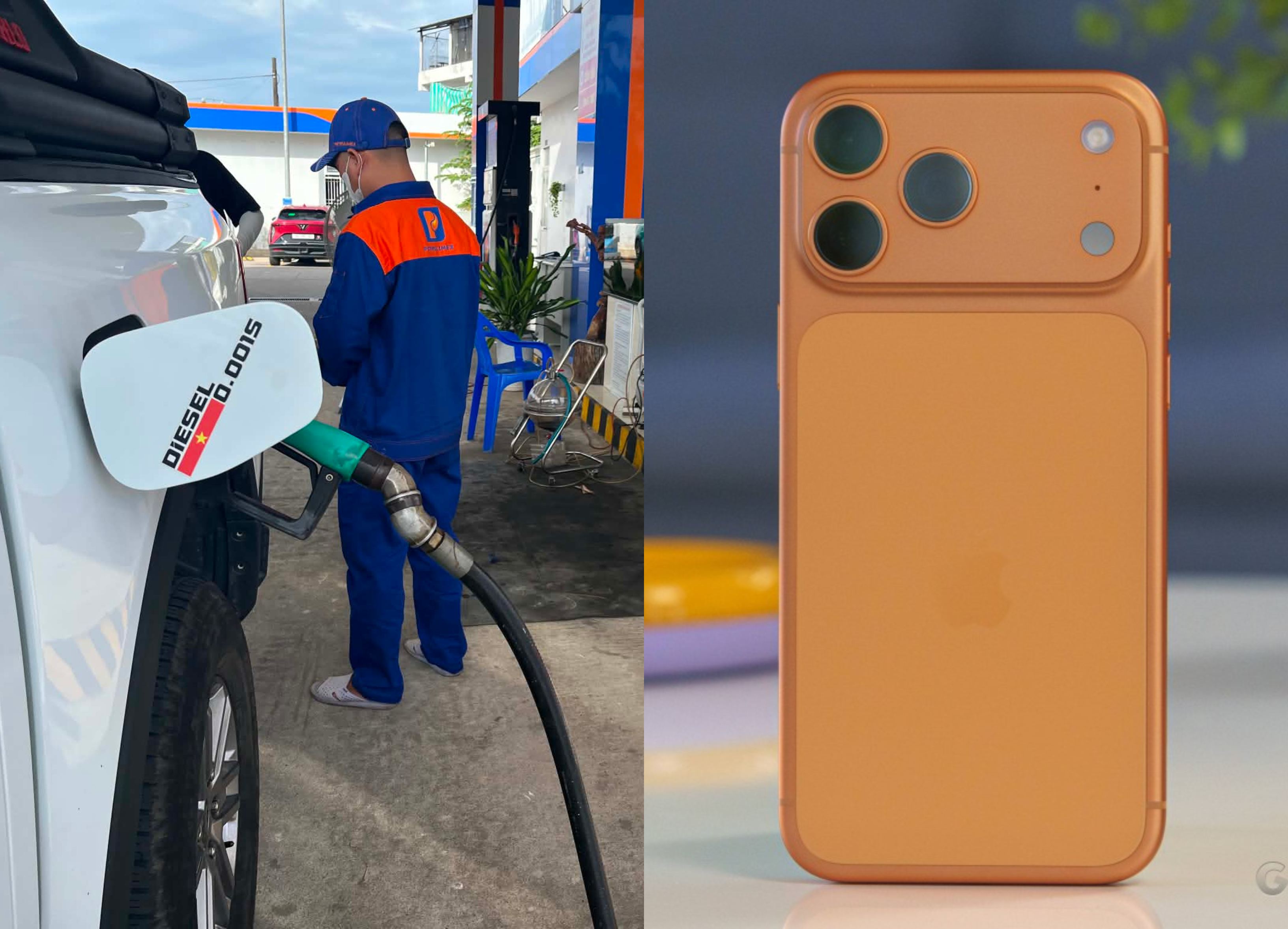 Gi&aacute; xăng h&ocirc;m nay 15/9: Xăng E5, E10 vẫn cực gần v&ugrave;ng gi&aacute; rẻ hơn 18.000 đồng, iPhone 17 Pro Max rẻ dữ