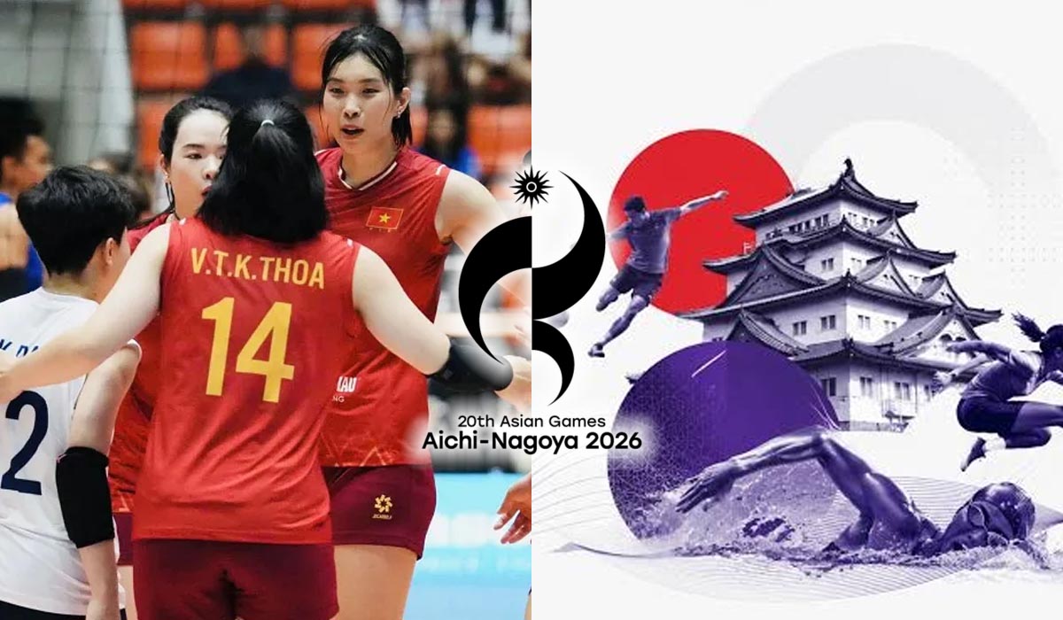 Lịch thi đấu b&oacute;ng chuyền nữ ASIAD 2026 mới nhất - Xem trực tiếp tuyển nữ Việt Nam đấu Hong Kong ở đ&acirc;u?