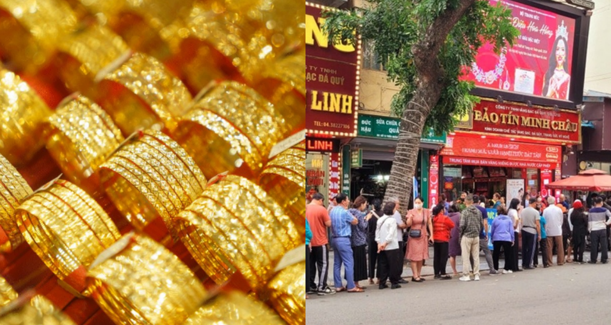 Gi&aacute; v&agrave;ng h&ocirc;m nay 15/9 chốt phi&ecirc;n: V&agrave;ng SJC v&agrave;ng nhẫn 9999 đồng loạt đi l&ugrave;i, ri&ecirc;ng 1 nơi tăng ngược