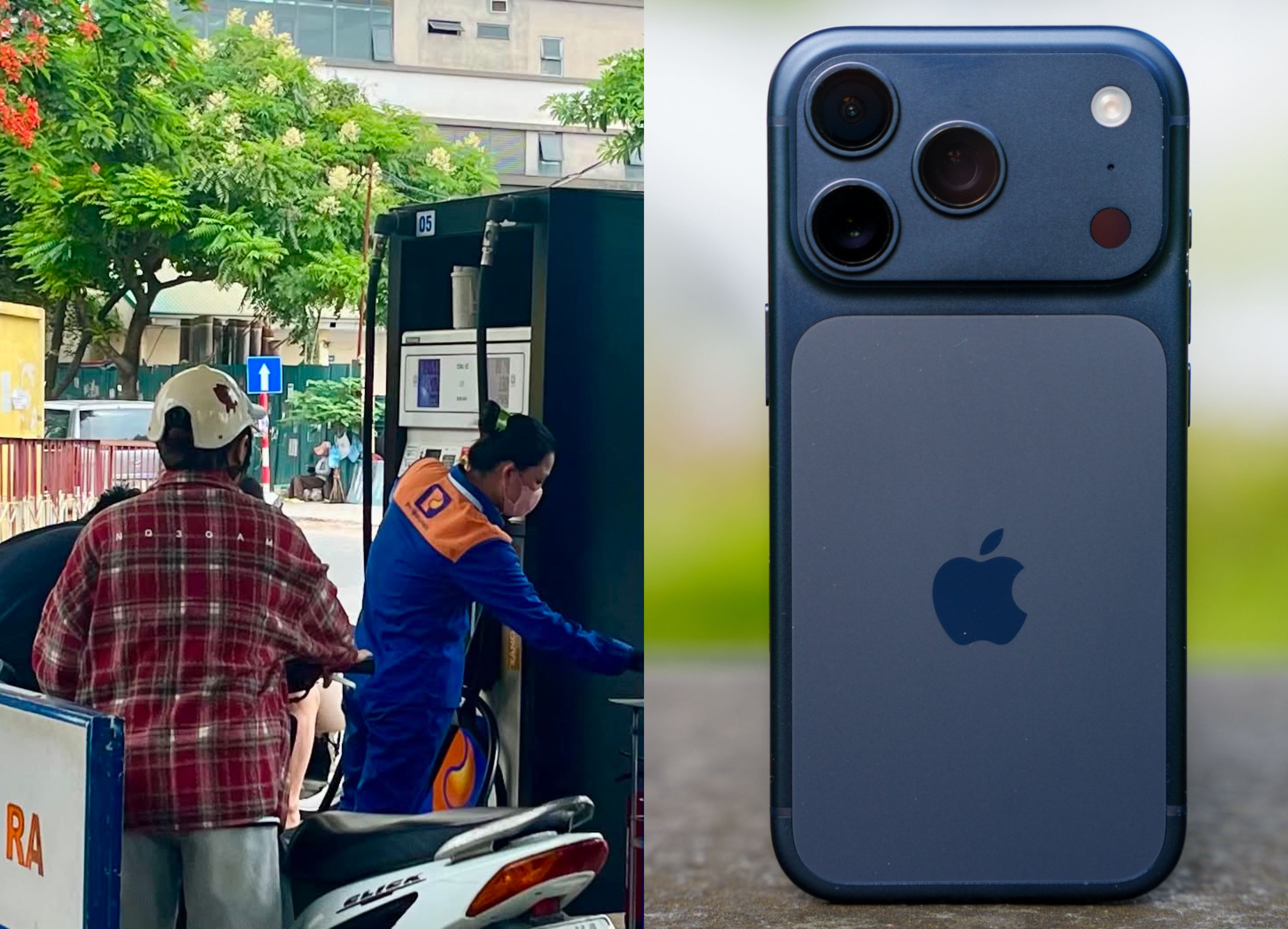 Gi&aacute; xăng h&ocirc;m nay 16/9: Xăng E5, E10 vẫn rẻ giữa b&atilde;o gi&aacute;, iPhone 17 Pro đỉnh cao flagship gi&aacute; rẻ