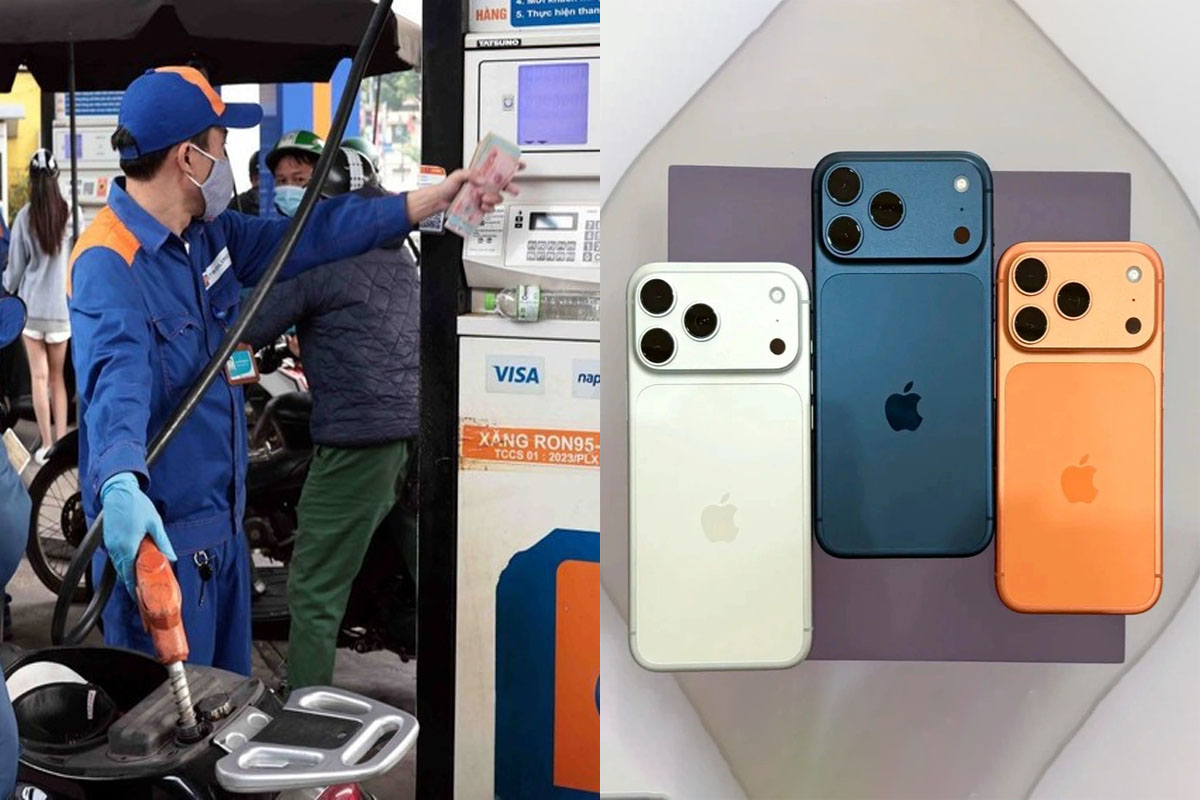 Gi&aacute; xăng dầu h&ocirc;m nay 16/9 bao nhi&ecirc;u tiền một l&iacute;t? iPhone 17 Pro Max gi&aacute; vẫn mềm, 17 Pro v&agrave; 17 thường gi&aacute; c&oacute; rẻ?