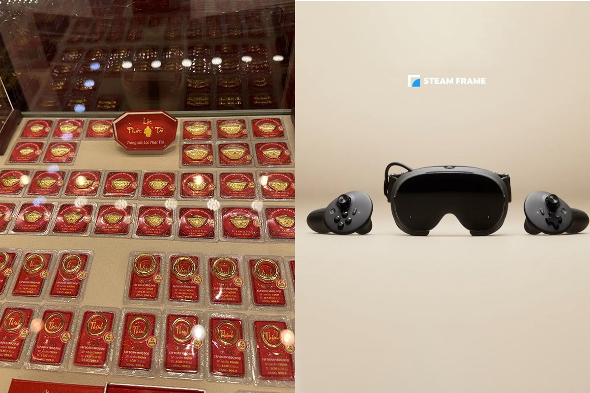 Gi&aacute; v&agrave;ng tối 15/9: Giảm th&ecirc;m 300.000 đồng/lượng cuối ng&agrave;y, Steam Frame ch&iacute;nh thức ra mắt gi&aacute; ra sao?