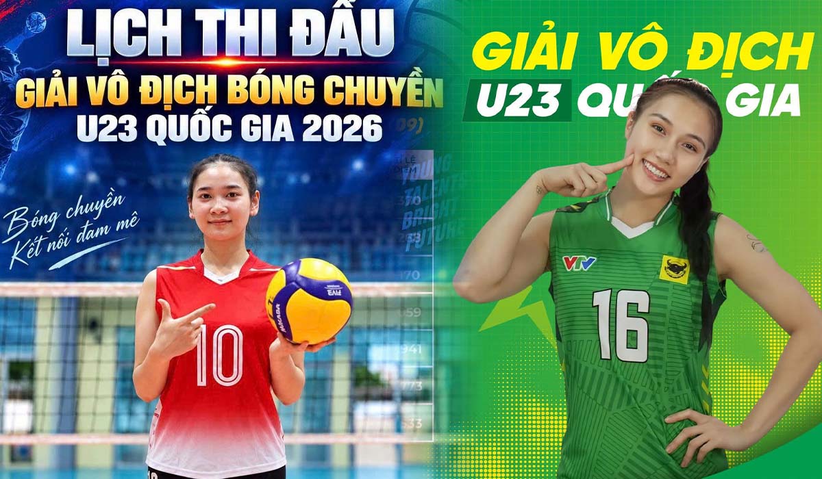 Lịch thi đấu b&oacute;ng chuyền nữ U23 Quốc gia h&ocirc;m nay 16/9: VTV BĐ Long An \'đại chiến\' BC Th&ocirc;ng Tin