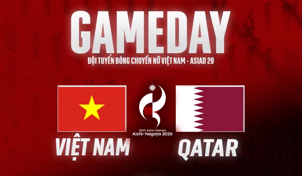 Xem trực tiếp b&oacute;ng chuyền nữ Việt Nam vs Qatar ở đ&acirc;u, k&ecirc;nh n&agrave;o? VTV trực tiếp b&oacute;ng chuyền ASIAD 2026 h&ocirc;m nay