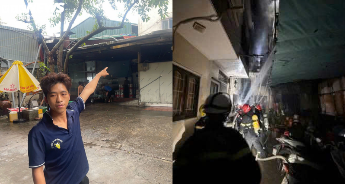 Vụ ch&aacute;y khiến 5 người tử vong ở Văn Cao, H&agrave; Nội: H&agrave;ng x&oacute;m kể khoảnh khắc sinh tử t&igrave;m c&aacute;ch cứu người