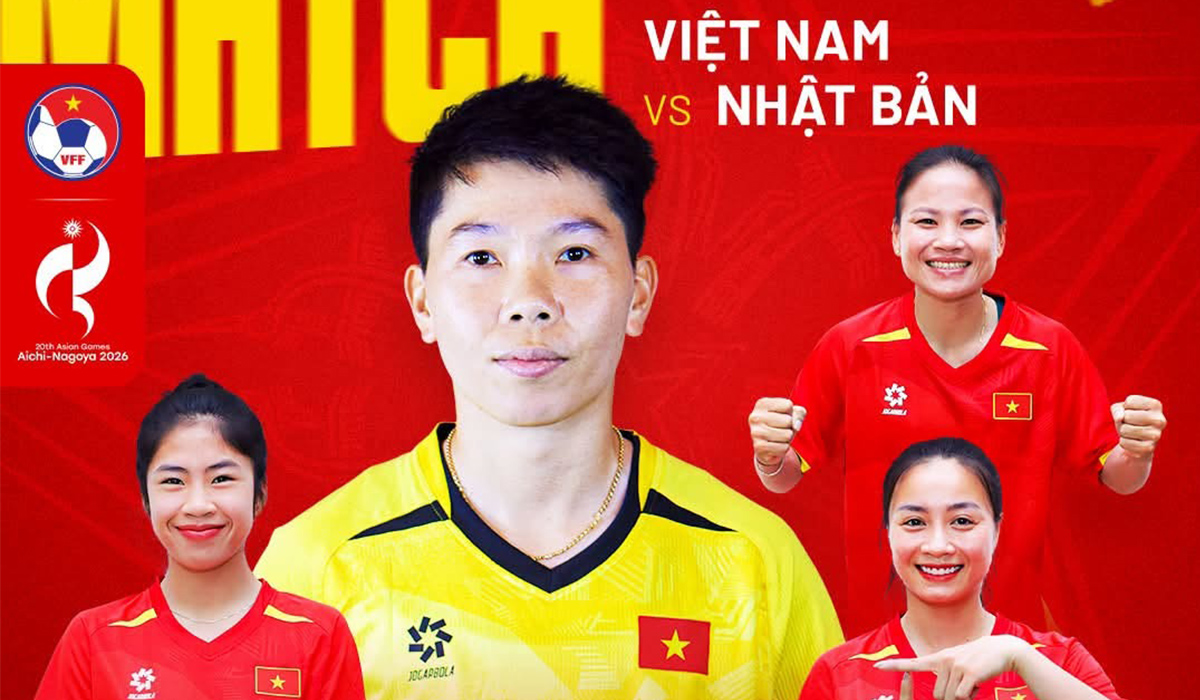 Link xem TRỰC TIẾP b&oacute;ng đ&aacute; Việt Nam vs Nhật Bản h&ocirc;m nay 17/9 - VTV6, VTV7 trực tiếp ASIAD 2026