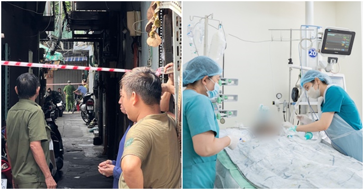 Vụ ch&aacute;y nh&agrave; khiến 7 người thương vong ở TPHCM: 5 người nhập viện, c&oacute; người phải thở m&aacute;y