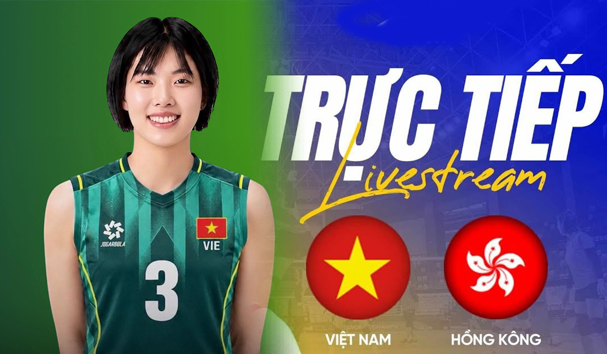 VTV6, VTV7 TRỰC TIẾP b&oacute;ng chuyền nữ Việt Nam vs Hong Kong h&ocirc;m nay 17/9 - Link xem b&oacute;ng chuyền nữ ASIAD 2026