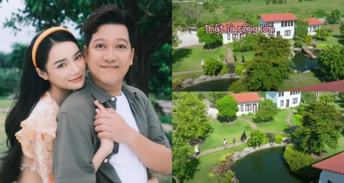 H&eacute; lộ nh&agrave; vườn của Trường Giang &ndash; Nh&atilde; Phương: Rộng h&agrave;ng ngh&igrave;n m&eacute;t vu&ocirc;ng, trị gi&aacute; đến 70 tỷ đồng