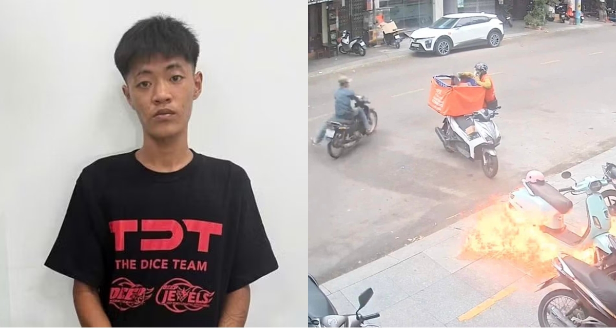 Danh t&iacute;nh nam thanh ni&ecirc;n n&eacute;m bom xăng trước tiệm b&aacute;nh ở Gia Lai, x&aacute;c định nguy&ecirc;n nh&acirc;n ban đầu