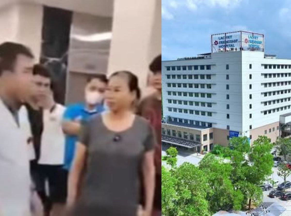 Sự thật kh&ocirc;ng ngờ vụ gần 20 người k&eacute;o đến bệnh viện Ph&uacute; Thọ sau lời kể c&ocirc; g&aacute;i về việc đ&igrave;nh chỉ thai
