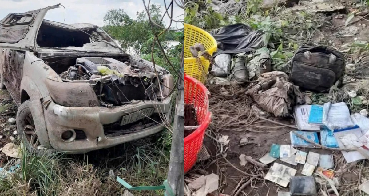 Th&ocirc;ng tin đ&aacute;ng ch&uacute; &yacute; về bộ xương người trong xe b&aacute;n tải dưới mương nước, giấy tờ t&igrave;m thấy l&agrave; của ai?