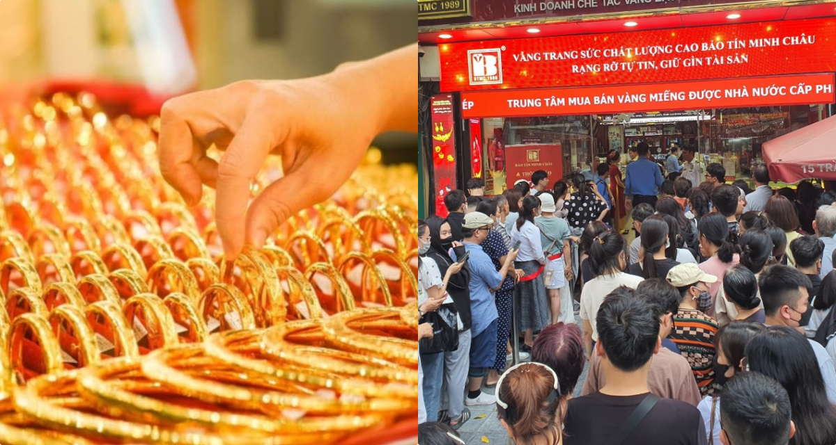 Bảng gi&aacute; v&agrave;ng h&ocirc;m nay 20/9: V&agrave;ng SJC v&agrave;ng 9999 giằng co s&aacute;t đỉnh, v&agrave;ng thế giới tăng nhanh ch&oacute;ng!