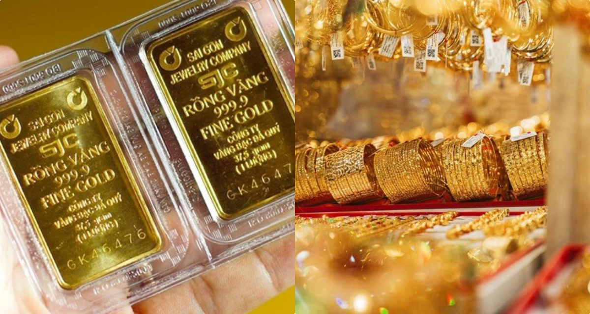 Gi&aacute; v&agrave;ng h&ocirc;m nay trưa 20/9: V&agrave;ng SJC v&agrave;ng nhẫn 9999 ph&acirc;n h&oacute;a dữ dội, gi&aacute; cả đứng trước 2 ng&atilde; rẽ