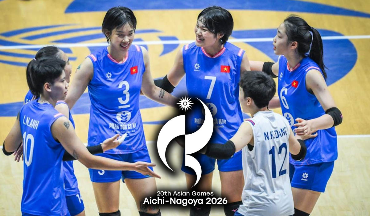 Lịch thi đấu b&oacute;ng chuyền h&ocirc;m nay 20/9: Tuyển nữ Việt Nam đấu Trung Quốc - Tứ kết ASIAD 2026 l&uacute;c mấy giờ?