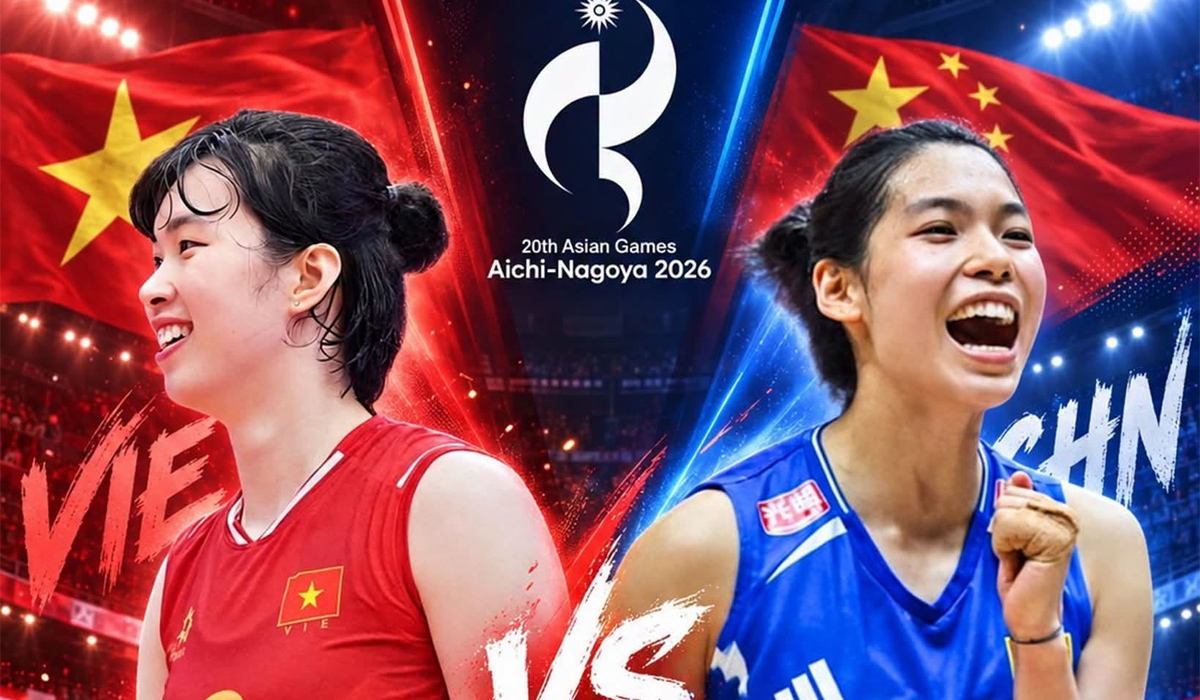 Lịch thi đấu b&oacute;ng chuyền nữ ASIAD 2026 h&ocirc;m nay 20/9 - K&ecirc;nh ph&aacute;t s&oacute;ng tuyển nữ Việt Nam đấu Trung Quốc