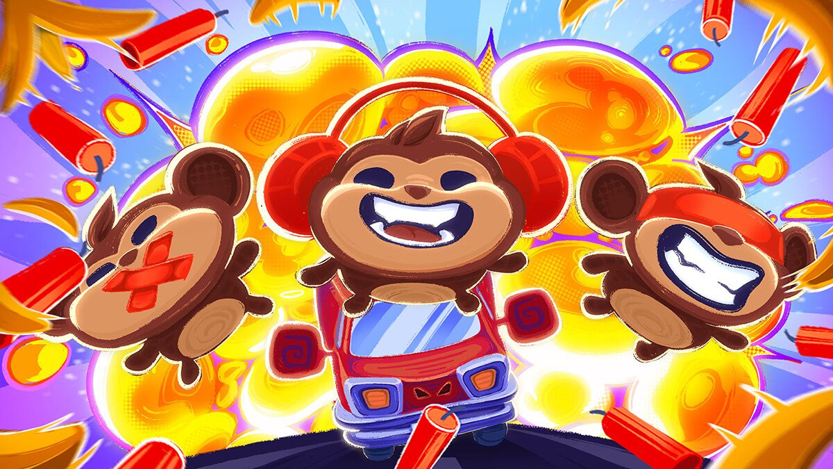 Tựa game co-op mới cực hot BOMBANANA! c&aacute;n mốc 1 triệu người chơi chỉ sau 2 tuần