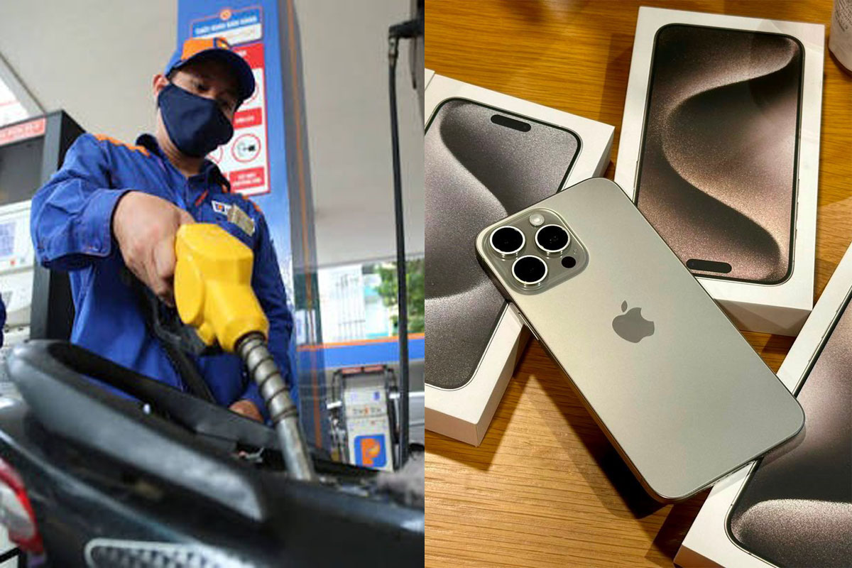 Bảng gi&aacute; xăng dầu h&ocirc;m nay 21/9 bao nhi&ecirc;u tiền một l&iacute;t? iPhone 15 c&aacute;c d&ograve;ng gi&aacute; giảm s&acirc;u kỷ lục