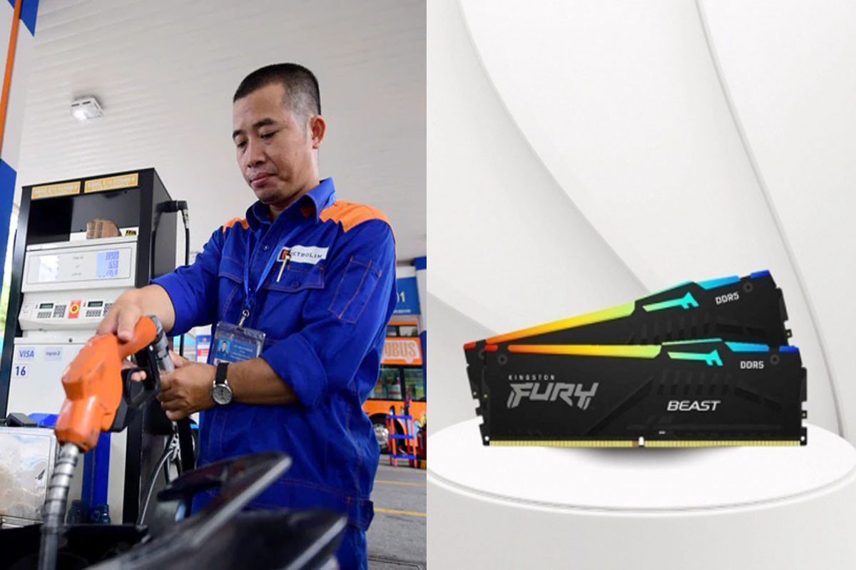 Gi&aacute; xăng dầu tối 21/9: Xăng E10 vượt mức 25.000 đồng/l&iacute;t, RAM Kingston gi&aacute; c&oacute; tăng cuối th&aacute;ng 9?