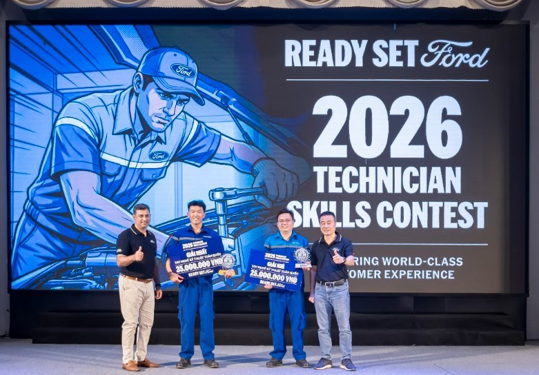 Ford Việt Nam tổ chức Hội thi Tay nghề Kỹ thuật To&agrave;n quốc 2026, tập trung n&acirc;ng cao năng lực dịch vụ sau b&aacute;n h&agrave;ng ảnh 4