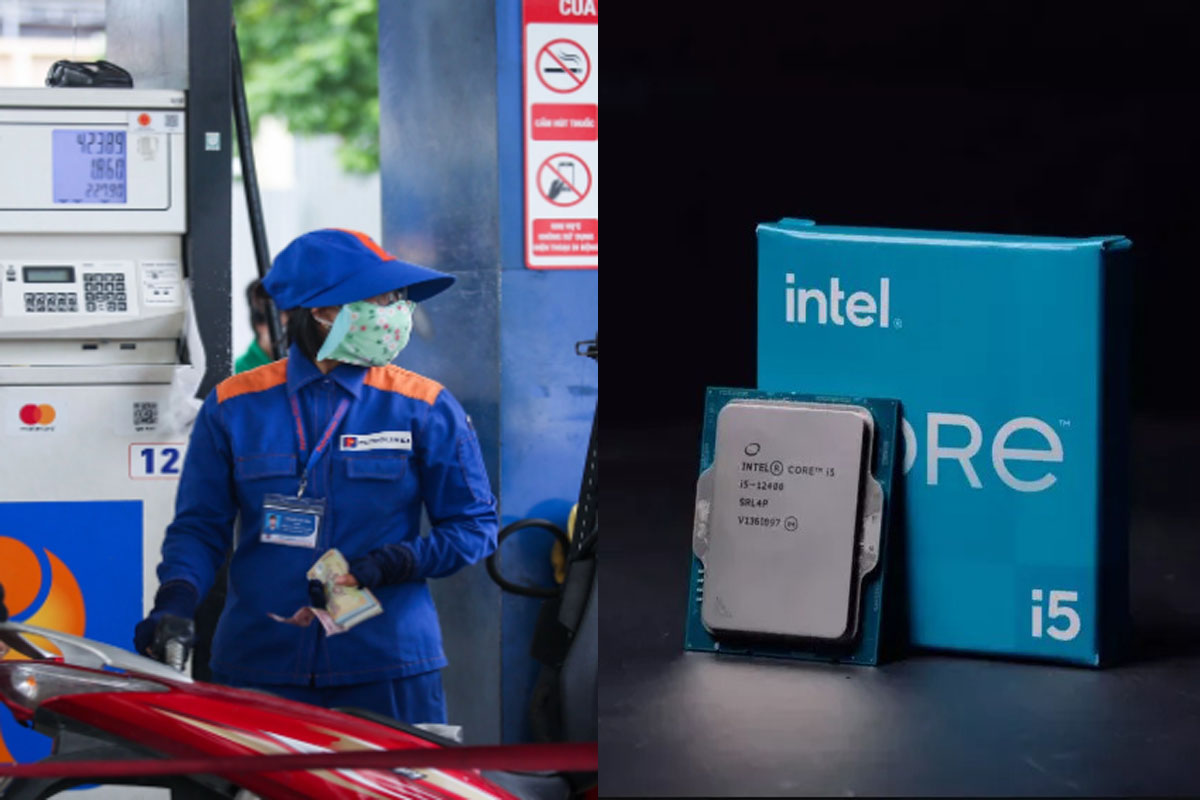 Gi&aacute; xăng dầu h&ocirc;m nay 22/9 tăng bao nhi&ecirc;u tiền một l&iacute;t? Chip Intel Core i5 ch&iacute;nh h&atilde;ng gi&aacute; c&oacute; rẻ?