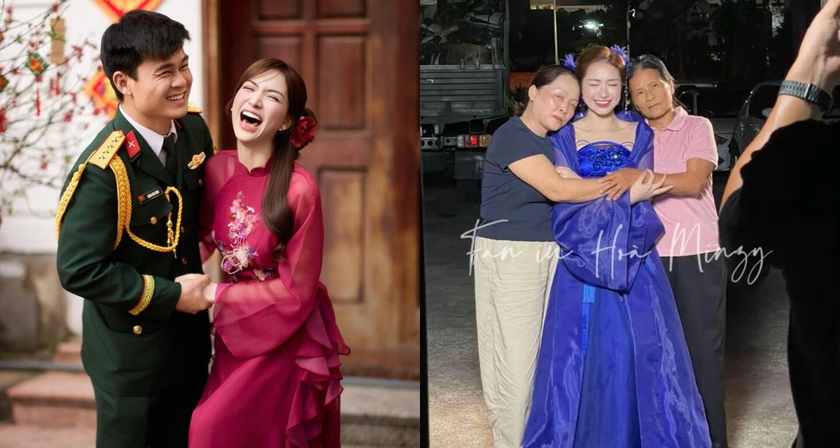 Mối quan hệ g&acirc;y ch&uacute; &yacute; của H&ograve;a Minzy v&agrave; mẹ Đại &uacute;y Thăng Văn Cương