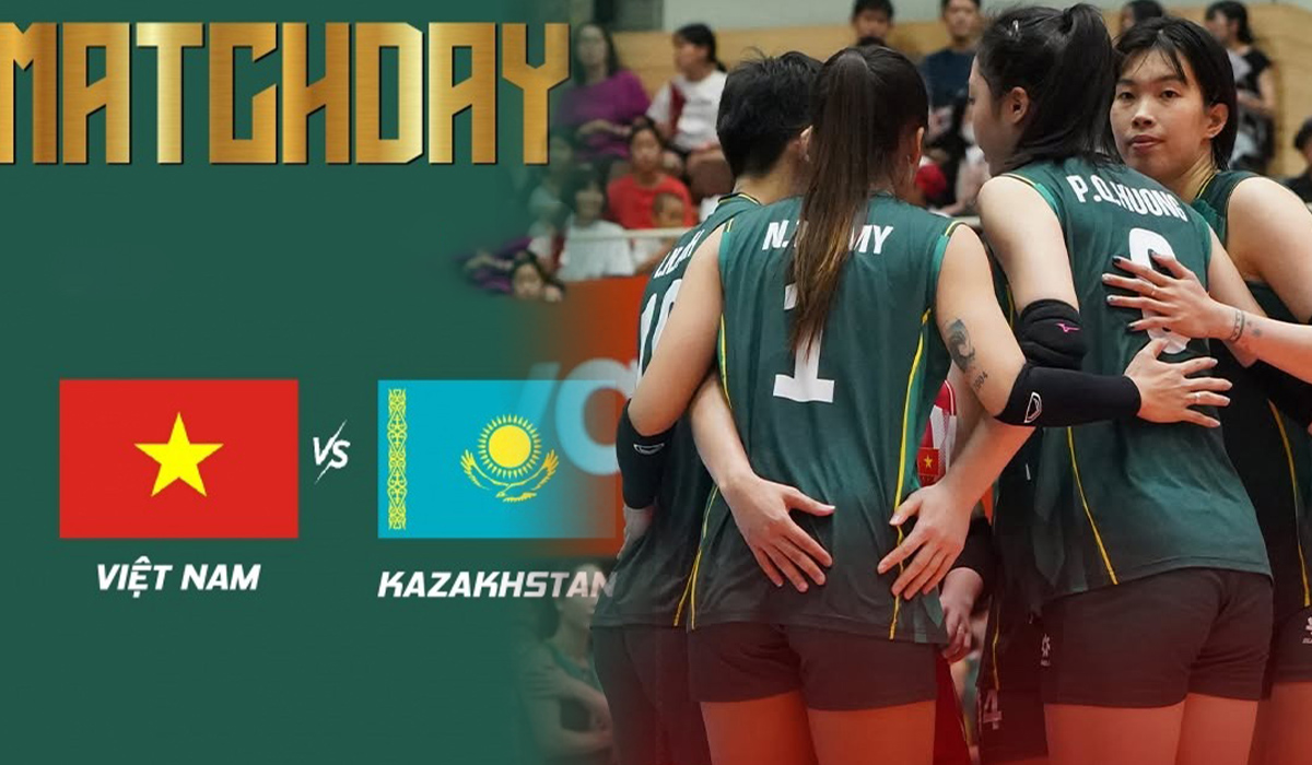 TRỰC TIẾP b&oacute;ng chuyền nữ Việt Nam đấu Kazakhstan h&ocirc;m nay 22/9 - VTV ph&aacute;t s&oacute;ng b&oacute;ng chuyền nữ ASIAD 2026