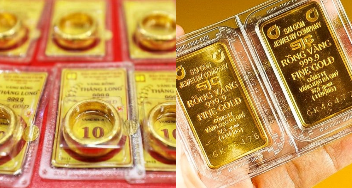 Bảng gi&aacute; v&agrave;ng h&ocirc;m nay 23/9: v&agrave;ng SJC v&agrave; v&agrave;ng 9999 giảm rồi tăng nhanh, cảnh b&aacute;o thị trường thay đổi!